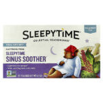 Wellness Tea, Sleepytime Sinus Soother®, без кофеина, 20 чайных пакетиков, 35 г (1,2 унции) — Celestial Seasonings