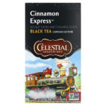 черный чай, корица, 20 чайных пакетиков, 39 г (1,4 унции) — Celestial Seasonings