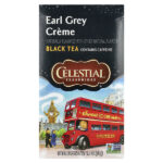 черный чай, крем с Эрл Грей, 16 чайных пакетиков, 31 г (1,1 унции) — Celestial Seasonings