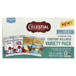 Everyday Wellness, ассорти вкусов, без кофеина, 16 чайных пакетиков, 28 г (1 унция) — Celestial Seasonings