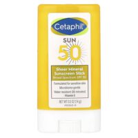 Минеральное солнцезащитное средство-стик, SPF 50, 14 г (0,5 унции) — Cetaphil