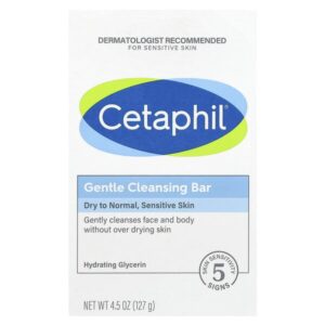 Мягкое очищающее мыло, 127 г (4,5 унции) — Cetaphil