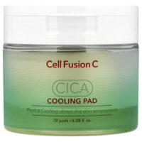 Cica Cooling Pad, 70 подушечек, 180 мл (6,08 жидк. Унции) — Cell Fusion C