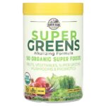 Super Greens, подщелачивающая формула, яблоко и банан, 300 г (10,6 унции) — Country Farms