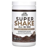 Super Shake, универсальное средство, с шоколадом, 354 г (12,48 унции) — Country Farms
