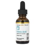 фолиновая кислота, без спирта, 30 мл (1 жидк. унция) — California Gold Nutrition