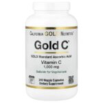 Gold C®, витамин C класса USP, 1000 мг, 240 вегетарианских капсул — California Gold Nutrition