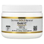 Gold C®, витамин C класса USP, 1000 мг, 250 г (8,81 унции) — California Gold Nutrition