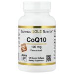 коэнзим Q10, 100 мг, 120 растительных капсул — California Gold Nutrition