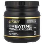 Sport, чистый моногидрат креатина, с нейтральным вкусом, 454 г (1 фунт) — California Gold Nutrition