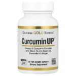 CurcuminUP™, 30 капсул из рыбьего желатина — California Gold Nutrition