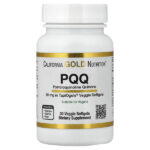 пирролохинолинхинон, 20 мг, 30 растительных капсул — California Gold Nutrition