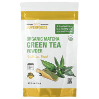 Superfoods, органический зелёный чай матча в порошке, 114 г (4 унции) — California Gold Nutrition