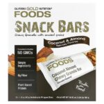 Foods, батончики-мюсли с клюквой и миндалём, 12 шт. по 40 г (1,4 унции) — California Gold Nutrition