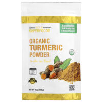 Superfoods, порошок из органической куркумы, 114 г (4 унции) — California Gold Nutrition