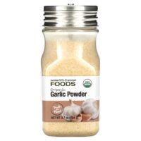 Foods, органический чесночный порошок, 104 г (3,7 унции) — California Gold Nutrition