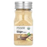 Foods, органический имбирь, молотый, 56 г (2 унции) — California Gold Nutrition