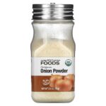 Foods, органический луковый порошок, 70 г (2,5 унции) — California Gold Nutrition