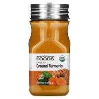 Foods, органическая куркума, молотая, 82 г (2,9 унции) — California Gold Nutrition