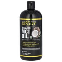 Sport, органическое масло MCT, 946 мл (32 жидк. унции) — California Gold Nutrition