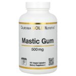 мастиковая смола, 500 мг, 180 вегетарианских капсул — California Gold Nutrition
