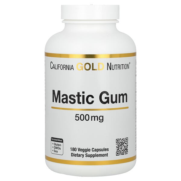 cgn01838_v_73.jpg мастиковая смола, 500 мг, 180 вегетарианских капсул — California Gold Nutrition