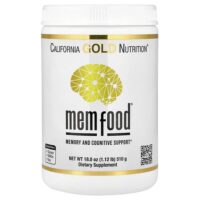 MEM Food, для поддержки памяти и когнитивных функций, 510 г (1,1 фунта) — California Gold Nutrition