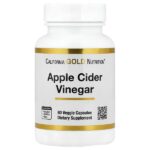 яблочный уксус, 60 растительных капсул — California Gold Nutrition