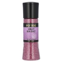 FOODS, фиолетовая морская соль в мельнице, 340 г (12 унций) — California Gold Nutrition