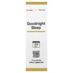Goodnight Sleep, добавка для спокойного сна со свежими семенами молочного овса, зверобоем, шлемником и пассифлорой, 30 мл (1 жидк. унция) — California Gold Nutrition