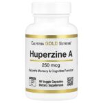 гуперзин А, 250 мкг, 90 растительных капсул — California Gold Nutrition