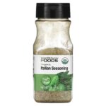 Foods, органическая итальянская приправа, 37 г (1,3 унции) — California Gold Nutrition
