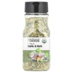 Foods, органический чеснок с травами, 168 г (5,93 унции) — California Gold Nutrition