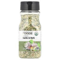 Foods, органический чеснок с травами, 168 г (5,93 унции) — California Gold Nutrition