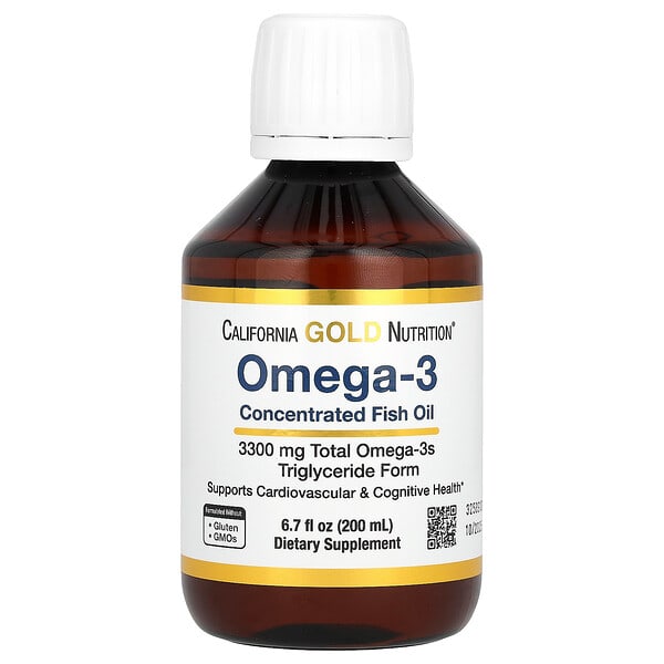 cgn02303_v_10.jpg Oslomega®, норвежский рыбий жир с омега-3 повышенной силы действия, натуральный лимонный вкус, 200 мл (6,7 жидк. унции) — California Gold Nutrition