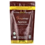 Fungiology®, порошок из сертифицированного органического агарика, 120 г (4,2 унции) — California Gold Nutrition