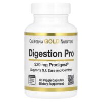 Digestion Pro с ProDigest®, растительная смесь экстрактов артишока и имбиря для поддержки пищеварения, 320 мг, 60 растительных капсул — California Gold Nutrition