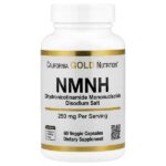 NMNH, 250 мг, 60 растительных капсул — California Gold Nutrition