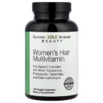 Beauty, женские мультивитамины для волос, 120 растительных капсул — California Gold Nutrition