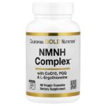 NMNH Complex, комплекс с коэнзимом Q10, PQQ и L-эрготионеином, 60 вегетарианских капсул — California Gold Nutrition