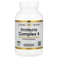 Immune Complex 4, комплекс для укрепления иммунитета, 60 растительных капсул — California Gold Nutrition