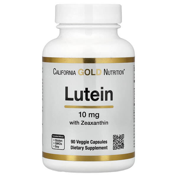 cgn02547_v_32.jpg лютеин, 90 вегетарианских капсул — California Gold Nutrition