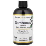Sambucus, сироп из бузины для взрослых, 240 мл (8 жидк. унций) — California Gold Nutrition
