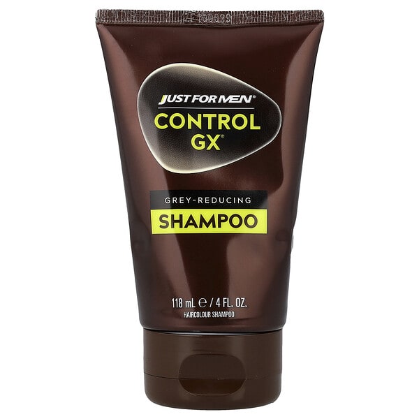 cgx04520_v_57.jpg Control GX®, шампунь для постепенного уменьшения седых волос, для коричневых и черных волос, 118 мл (4 жидк. унции) — Just for Men
