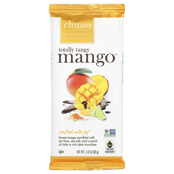 chc00364_v_3.jpg темный шоколад, Totally Tangy Mango™, 80 г (2,8 унции) — Chuao Chocolatier
