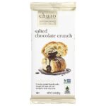 темный шоколад, плитка с соленым шоколадом, 80 г (2,8 унции) — Chuao Chocolatier