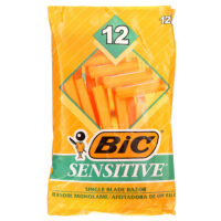 Sensitive, одноразовые бритвенные станки с одним лезвием, 12 шт. — BIC