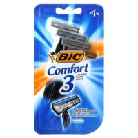 Comfort 3, одноразовые бритвенные станки, 4 шт. — BIC
