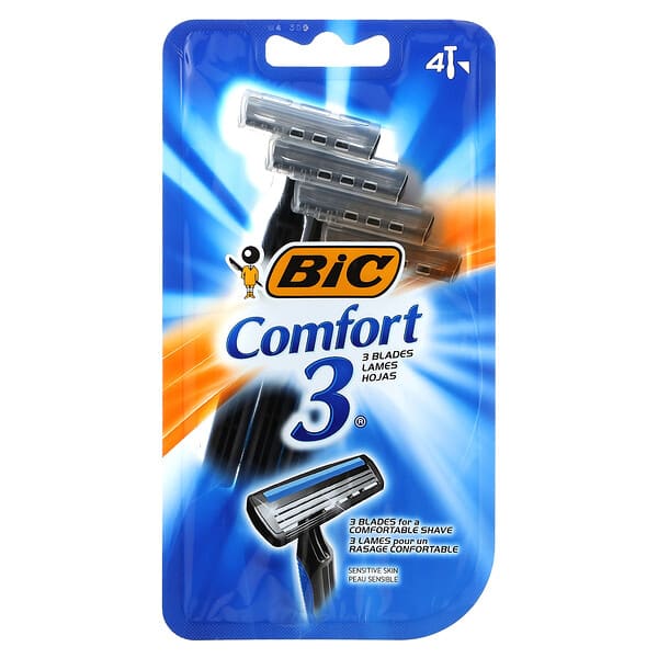 cib71195_v_6.jpg Comfort 3, одноразовые бритвенные станки, 4 шт. — BIC