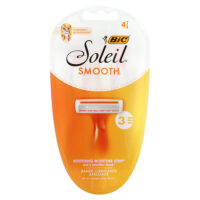 Soleil, гладкие, одноразовые бритвы, 4 одноразовые бритвы — BIC